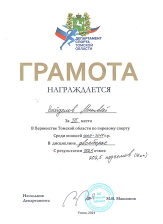 ШСК достижения 2024-2025 учебный год.